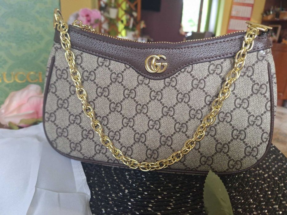 Torebka damska Gucci Ophidia shoulder bag beige