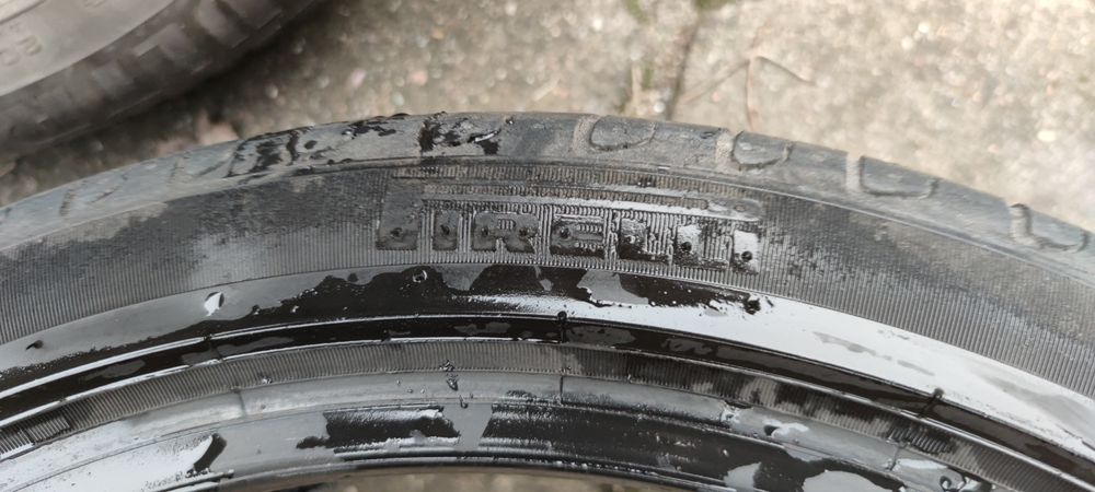 opony lato 225x40x18 PIRELLI 4szt 400zl 2016r