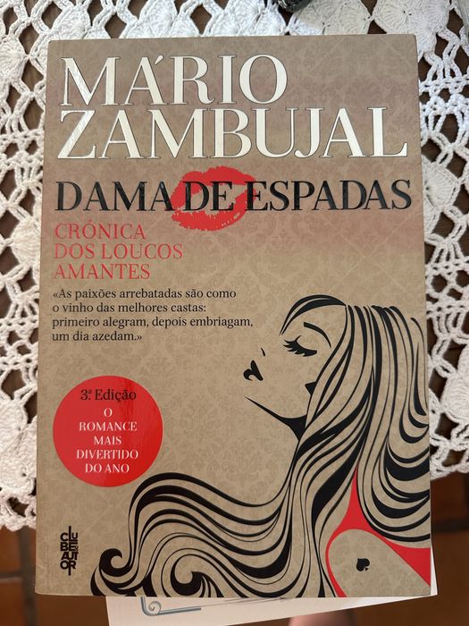 Livro de Mário Zambujal - Dama de espadas