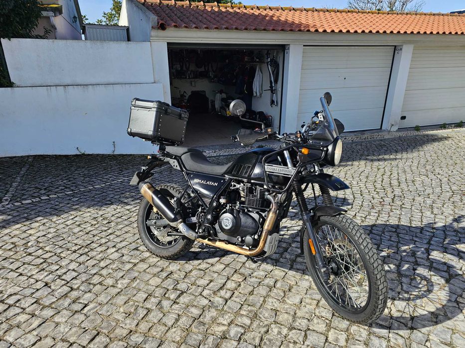 Royal Enfield Himalayan 411 - COMO NOVA + muitos extras