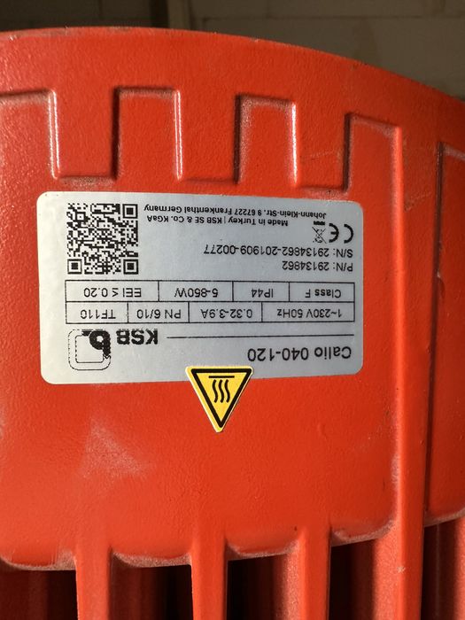 Pompa obiegowa Calio KSB