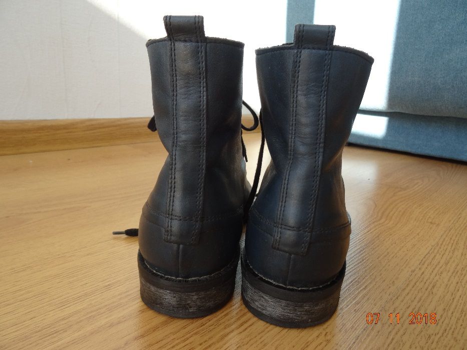 Buty damskie ocieplane skóra 38
