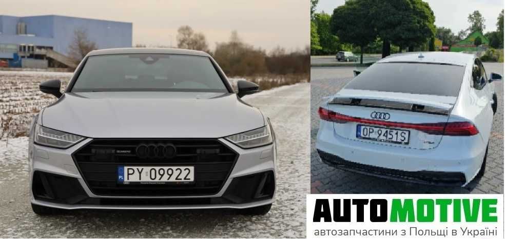 AUDI A7 Sportback 4K  рестайлінг бампер передній, задній, б/у розборка