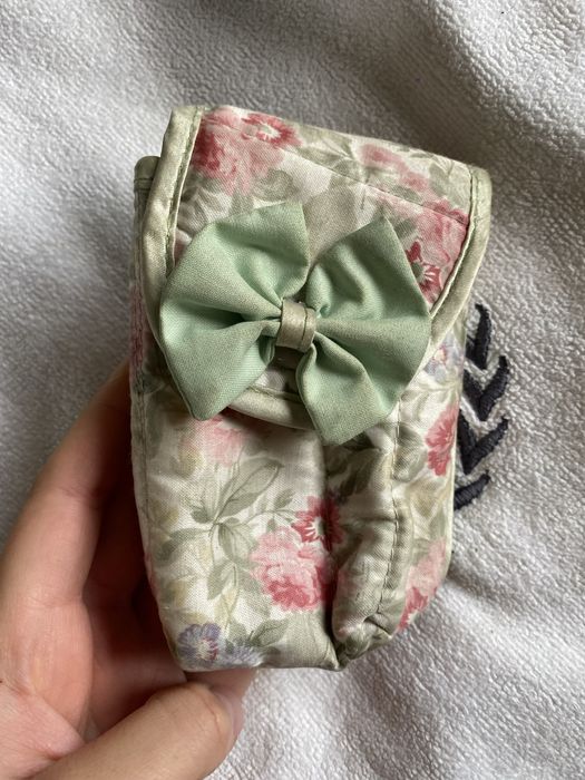 Bolsa forrada florida