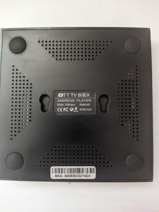 Смарт ТВ приставка X96 MAX Plus 4/32 Android TV 9