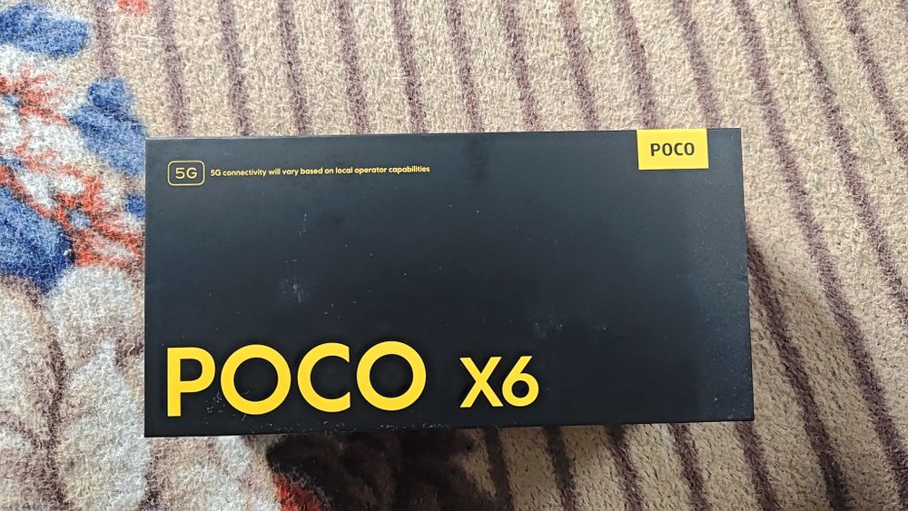 Продам Poco x6 8/256 Черный