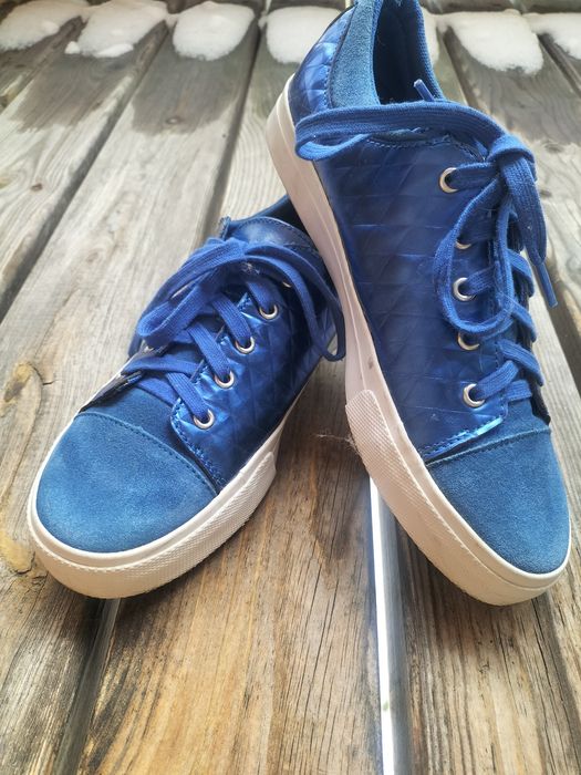Buty męskie, adidasy, tenisówki granatowe 42