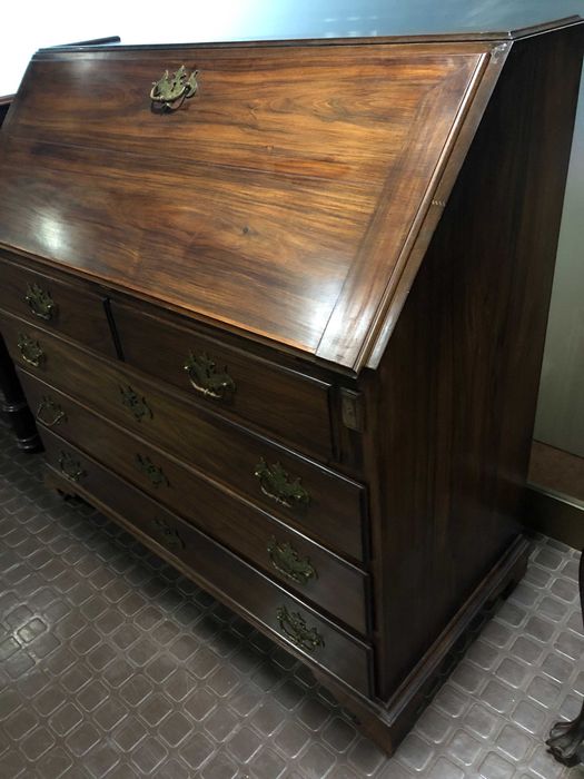 Papeleira estilo D. Maria em pau santo- Saldo