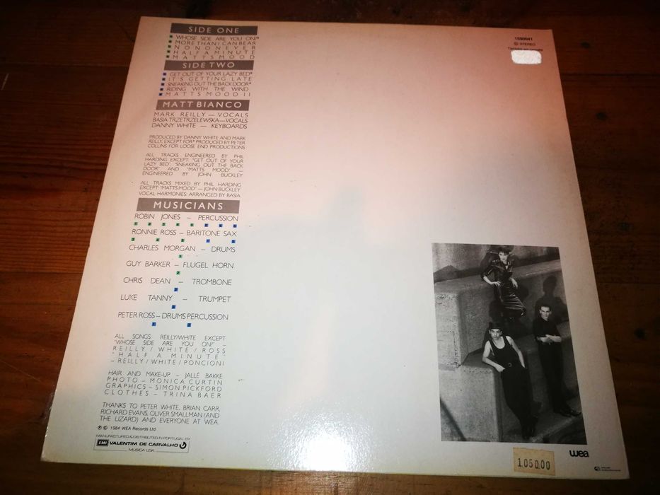 MATT BIANCO - Whose Side Are You On? LP