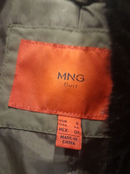 Mango kurtka płaszcz zimowy biust 90 cm