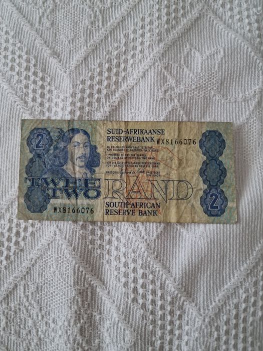 Nota de 2 rand, Africa do Sul