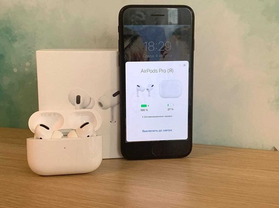 Беспроводные Наушники аірподс pro 1в1 Airoha +чехол