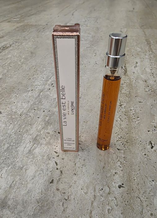Perfumetka Iris Absolu Lancome La vie est belle perfumy miniatura miniaturka travel