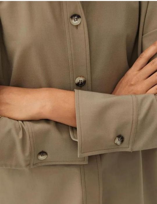 Arket вільна верхня сорочка з вовною