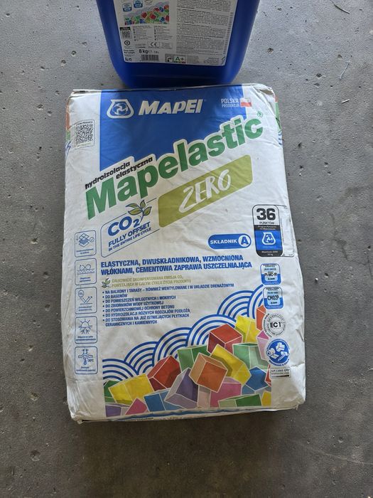 Hydroizolacja dwuskładnikowa Mapelastic MAPEI
