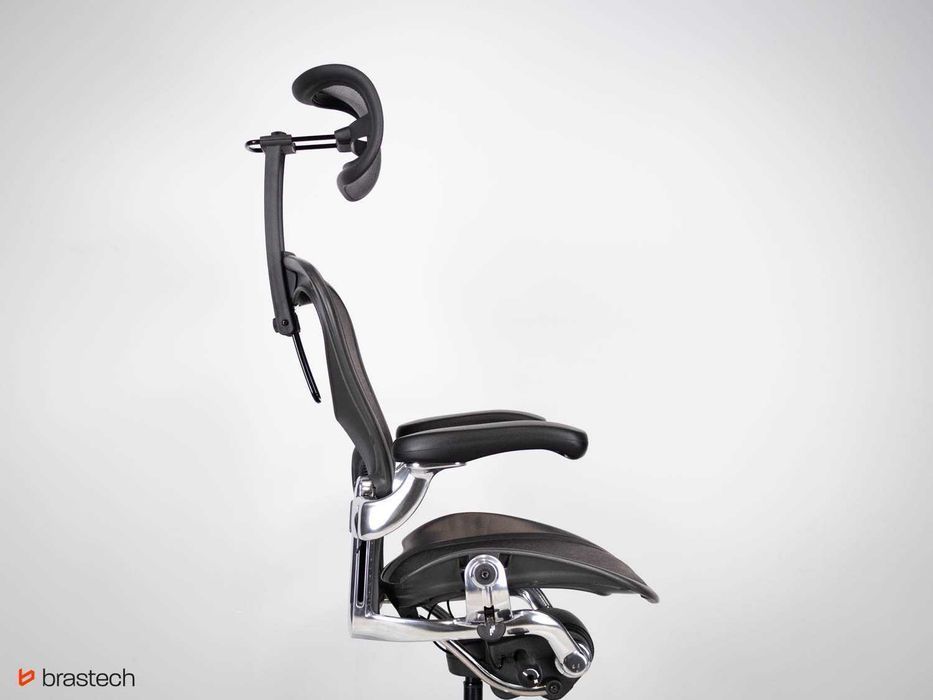 Fotel Herman Miller Aeron Classic B Wersja Ekskluzywna z Zagłówkiem