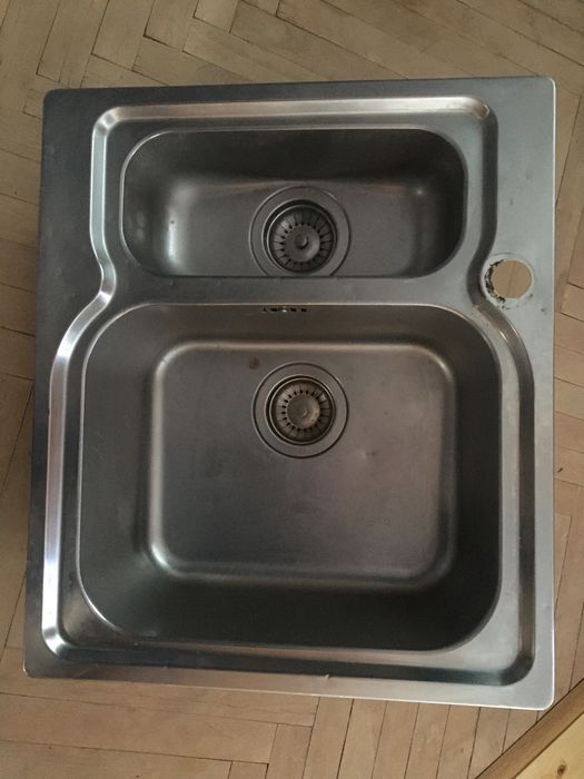 Нержавііка Набір Мийка на кухню  змішувач ArmaturA