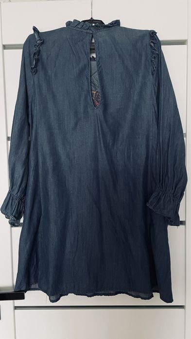 Sukienka ZARA S miękki cienki jeans
