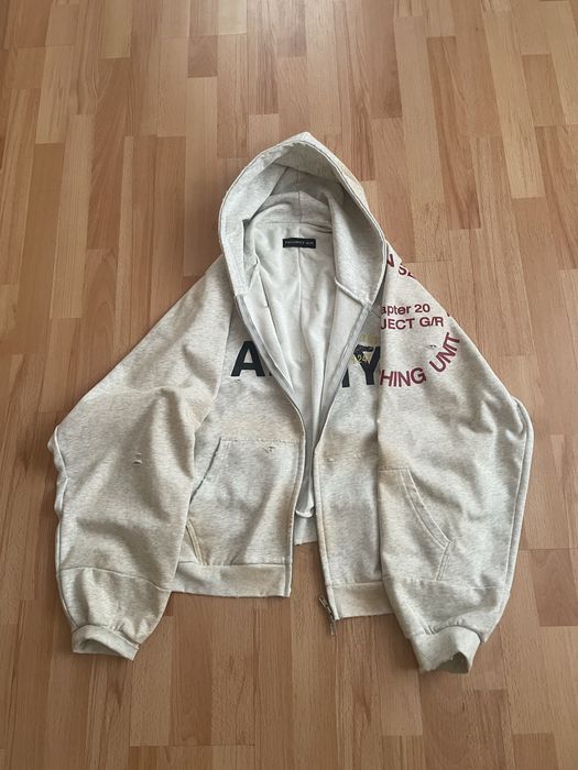 Худи Project G/R Army, archive style, oversize M