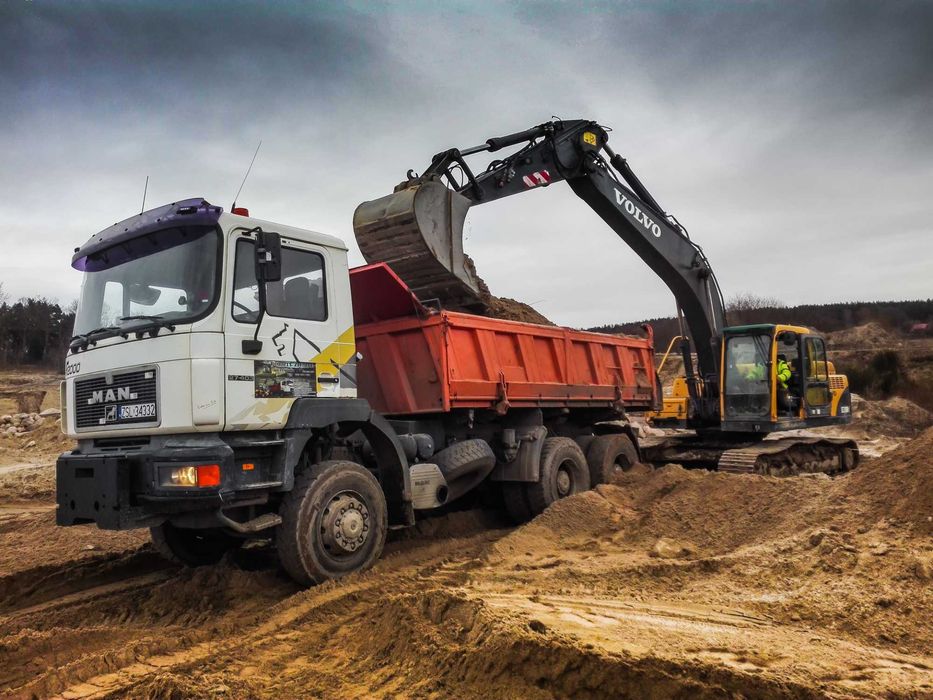 piasek - 17ton wywrotka 6x6