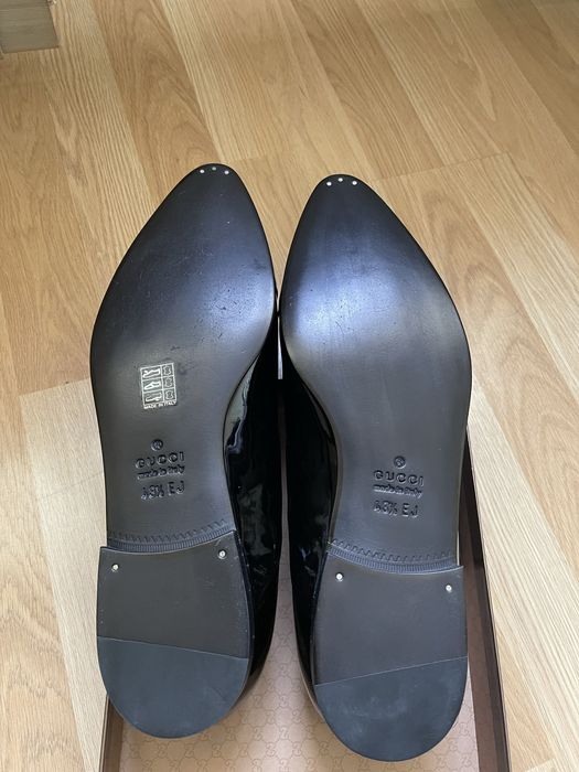 Мужские лаковые туфли Gucci (оригинал)