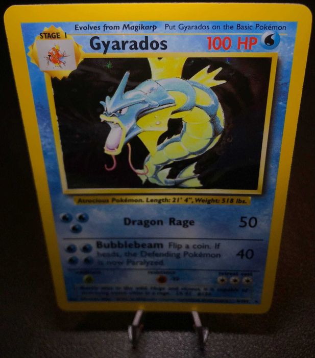 Колекційна Pokémon картка 1999 Gyarados #6 Base Set (Normal Holo)