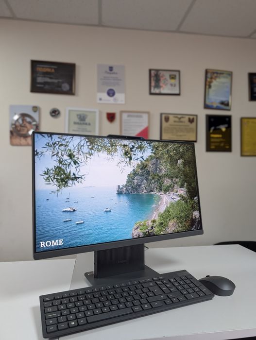 2024р.Моноблок Lenovo IdeaCentre 3 24ARR9/Ryzen 5 7535HS/16/512/FHD/24