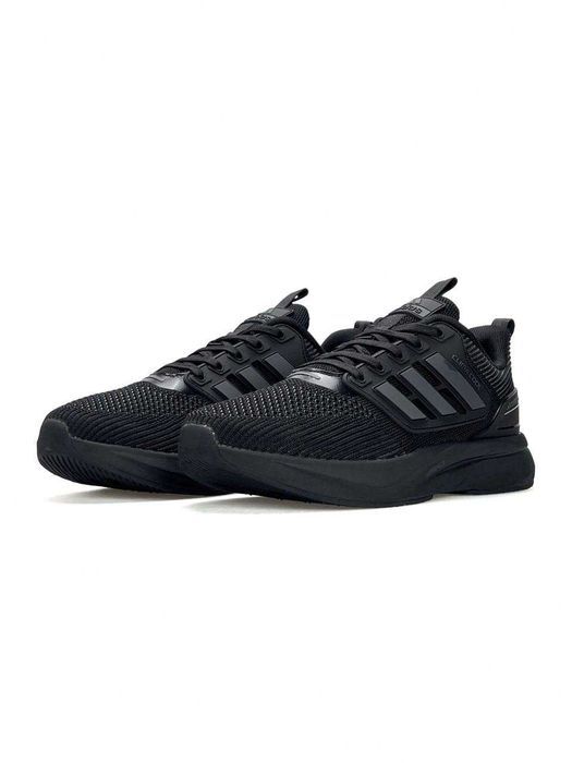 Кросівки Adidas Climacool Lightstrike Pro Full Black premium i89 СІТКА | Кроссовки Адидас чоловічі