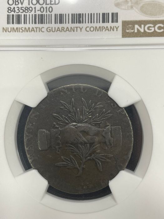 1793 рік. Велика Британія. Токен Кондера 1/2 пені. NGS VF  Details