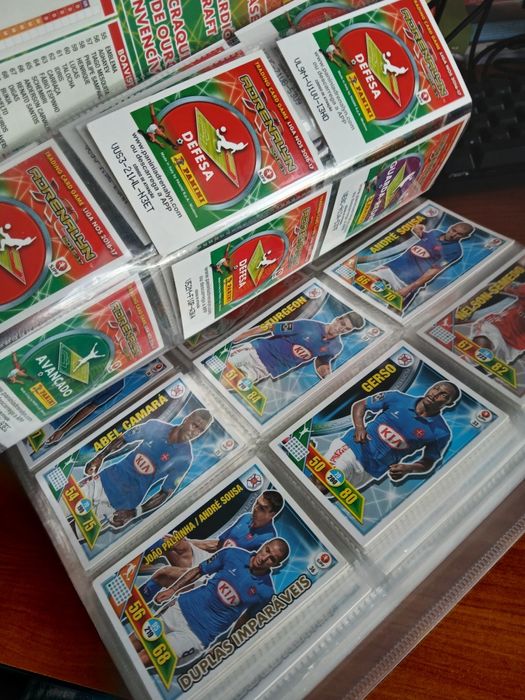 Caderneta cartas liga Nos 16-17  VENDO RAPIDO; MANDE OFERTA