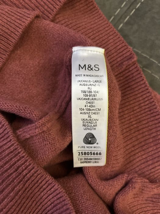 Джемпер Marks&Spenser шерстяний, р. L