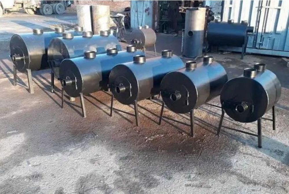 215м3! 5 мм! ВІЧНА! Піч Булер'ян Буржуйка Печь Булерьян з обдувом