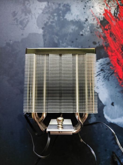 Кулер башня AF400S DGT ARGB з індикатором температури Intel/AMD