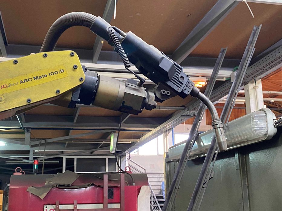 Robot de soldadura MIG MAG e TIG