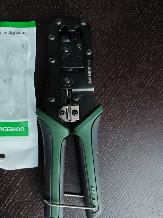 Zaciskarka wtyków rj45 LAN. Zestaw startowy