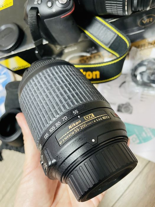 Фотоапарат Nikon D5200 18-55VR, 55-200Vr