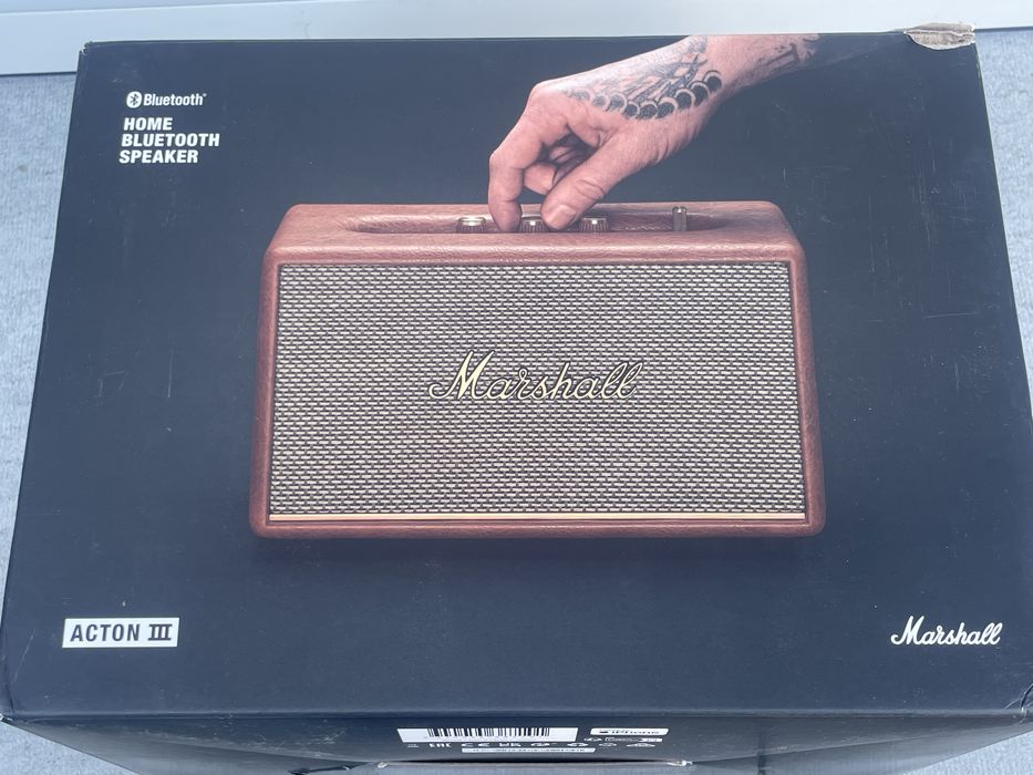 Marshall Acton III BT Brown Głośnik Bluetooth® Brown