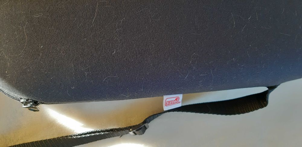 Siedziska ortopedyczne SISSEL DorsaBack, czarne 2 sztuki sprzedam