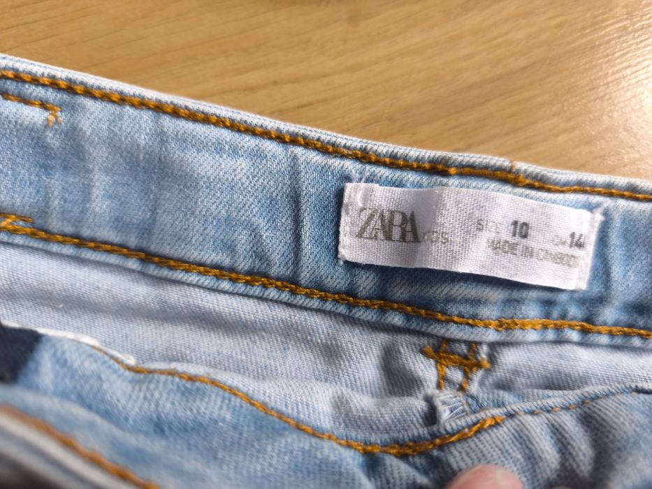 Spodenki i spódniczka jeansowe