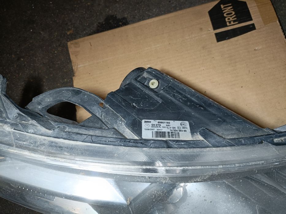 Lampa przód prawa Citroen jumpy II scudo expert  oryginał gwarancja