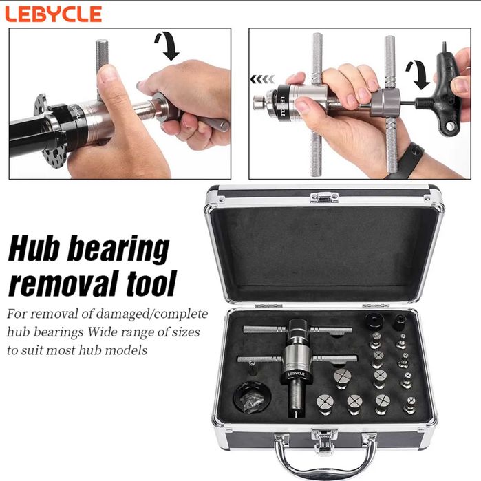 Ferramenta de Remoção de Rolamentos de Cubo de Bicicleta LEBYCLE