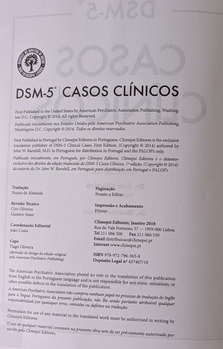 Manual Casos Clínicos DSM-V