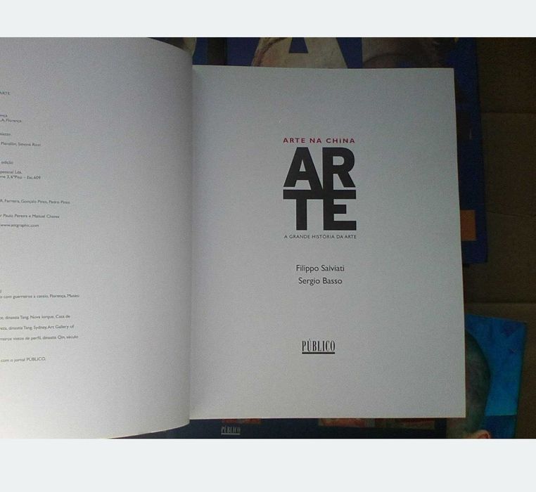 Coleção A grande história da arte - Público 21 volumes