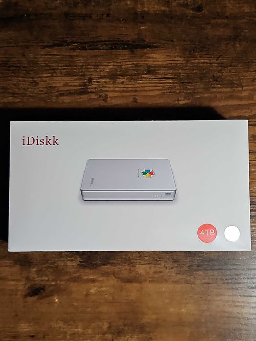 iDiskk Zewnętrzny dysk twardy 4 TB Lightning z certyfikatem MFi