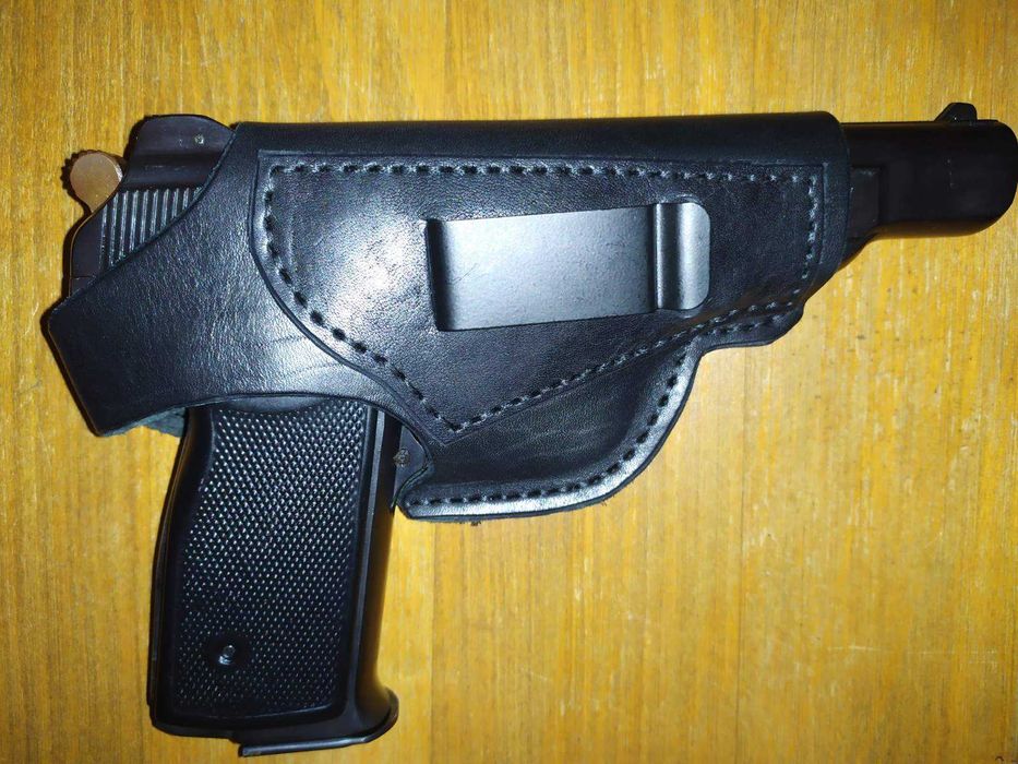 Шкіряна кобура на АПС, кобура під АПС, кобура для пістолету, АПС
