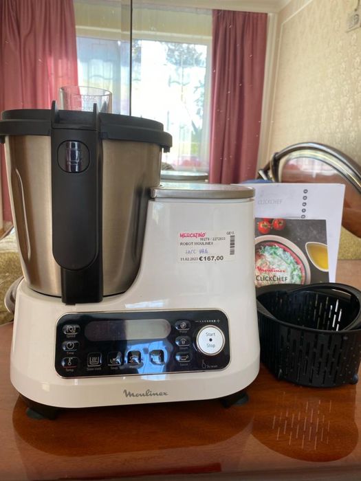 Кухонний комбайн Moulinex Click Chef HF452110 білий