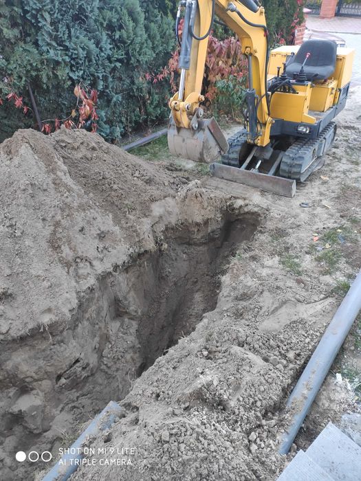 minikoparka yanmar usługi lub na wynajem tanio