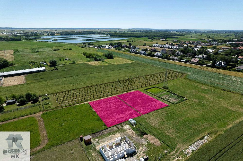Działka budowlana Wólka Panieńska gm. Zamość