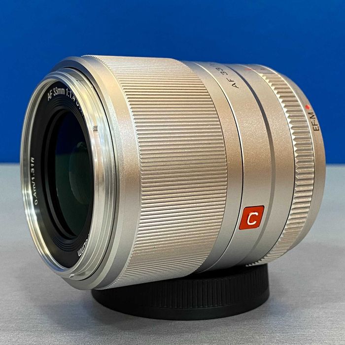 Viltrox AF 33mm f/1.4 STM ED (Canon EF-M) - NOVA - 3 ANOS DE GARANTIA