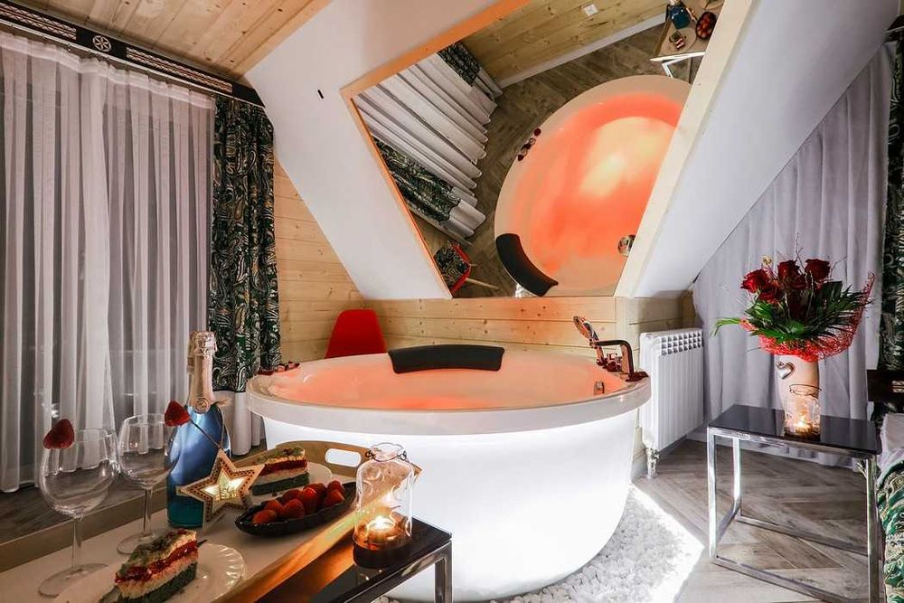 Zakopane ferie Apartament Luxury z Jacuzzi w Sypialni  nr2 w Górach